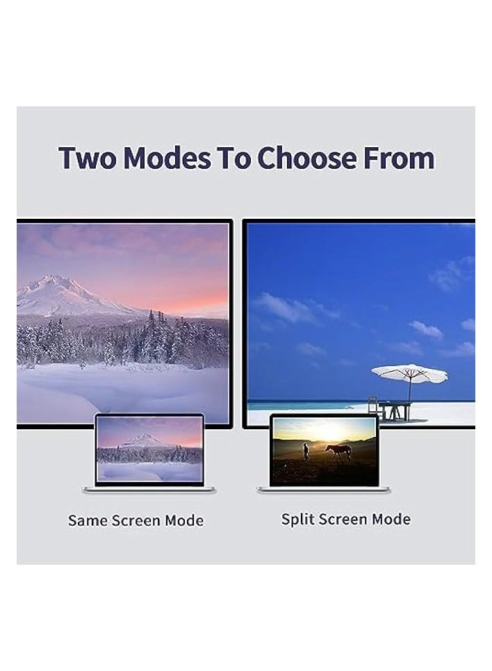 USB-C Hub - HDMI VGA 100W PD