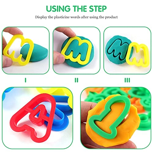 Play Dough Tools - 3 years and up 47 pieces