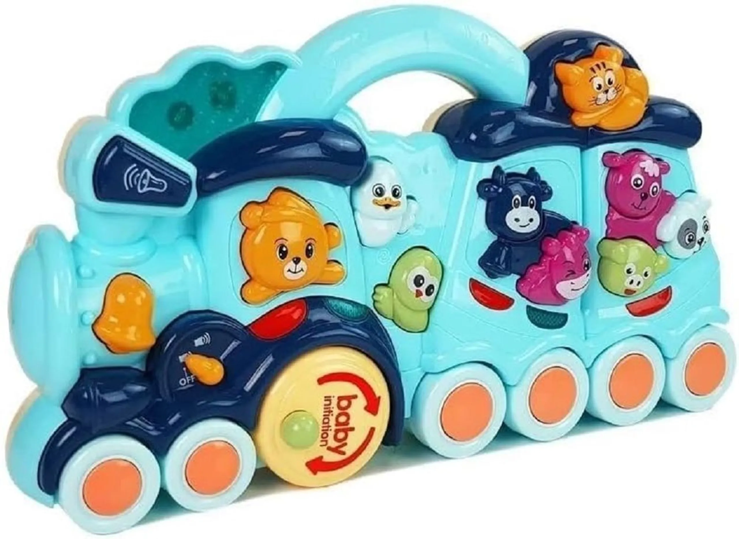 UKR Musical Animal Train Toy - 12 months and above