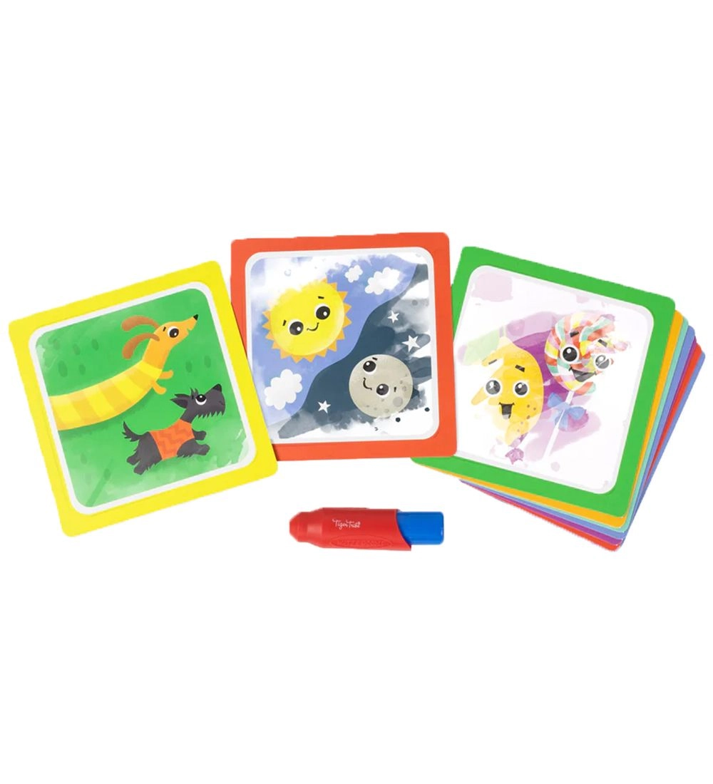 Tiger Tribe Magic Painting - Opposites - 3+ years 26 pcs