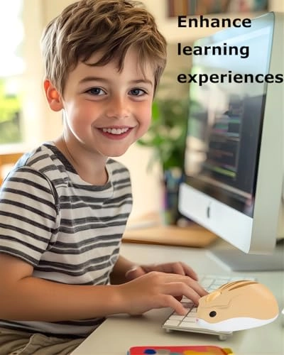 Hamster Shape Optical Mouse - Wireless