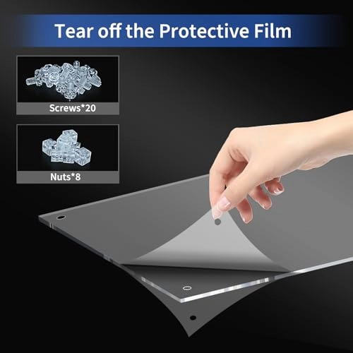 Acrylic Display Case - Compatible with 75389 The Dark Falcon