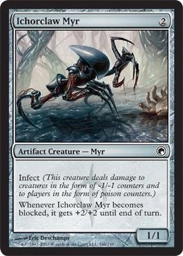 Magic: the Gathering Ichorclaw Myr - Common Scars of Mirrodin