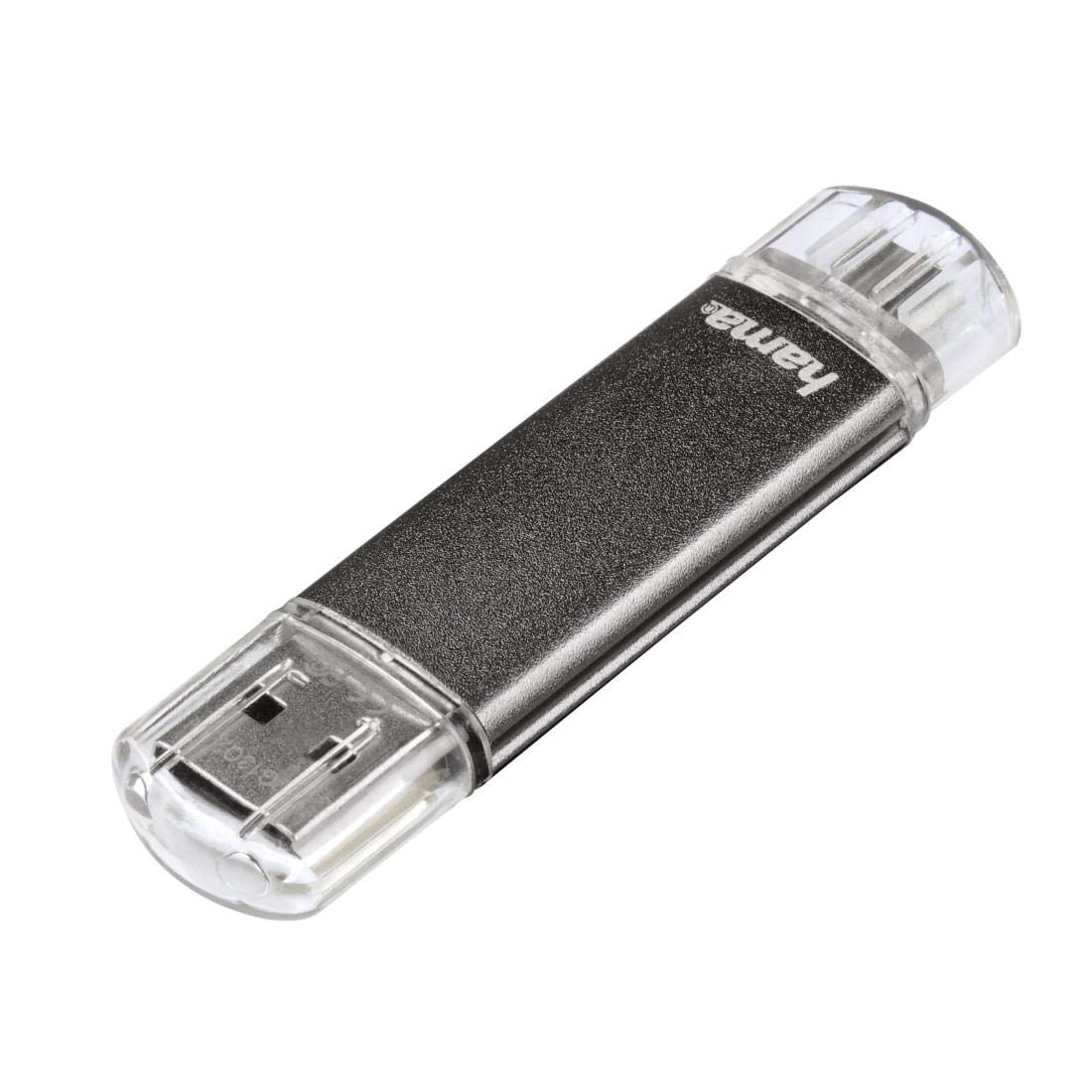 Hama Laeta Twin - USB 2.0 Micro B/USB-A 32GB