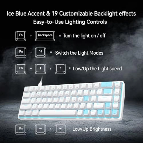Dk68 - QWERTY Wired/Wireless