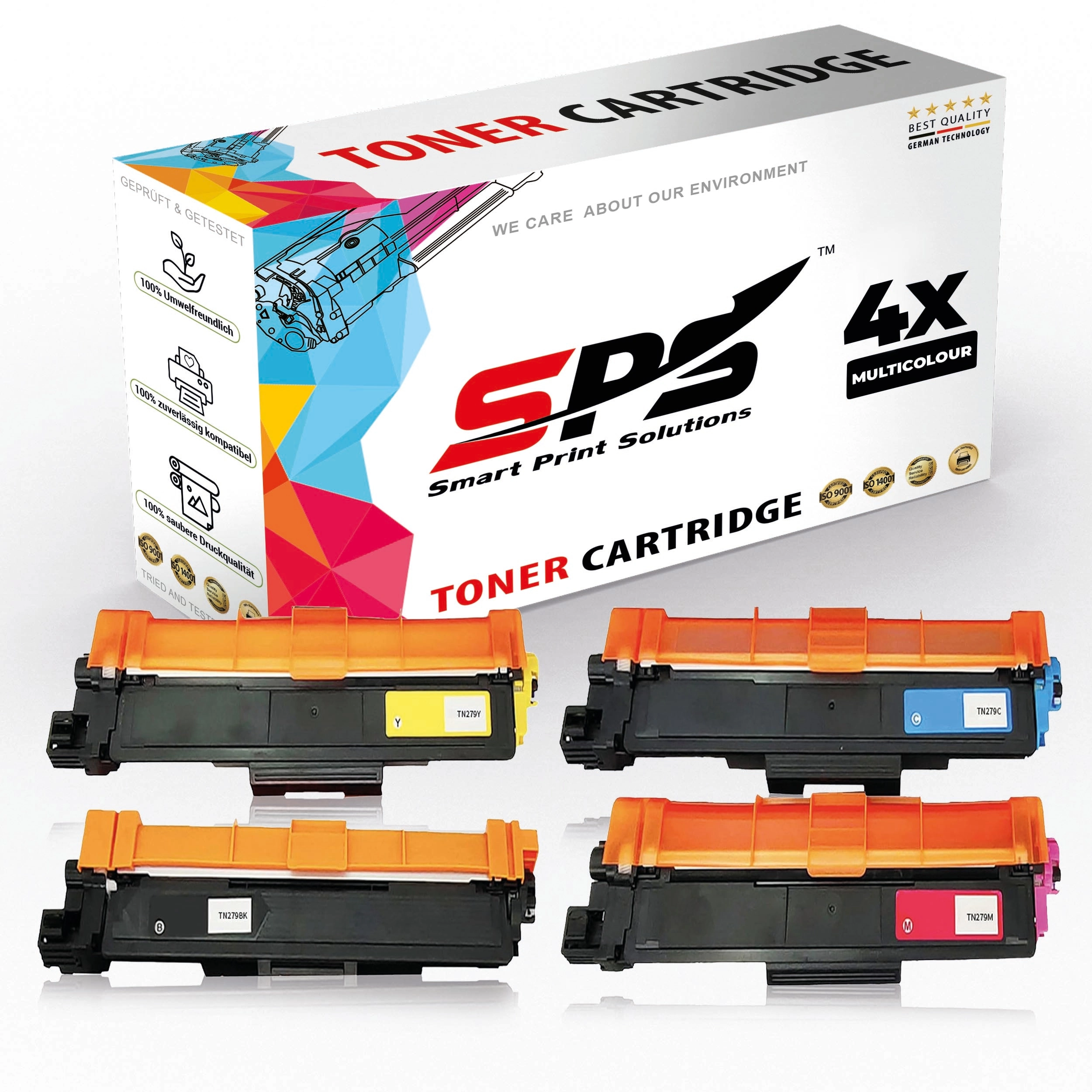 smart print solutions llc TN-279 - 4x Multicolor