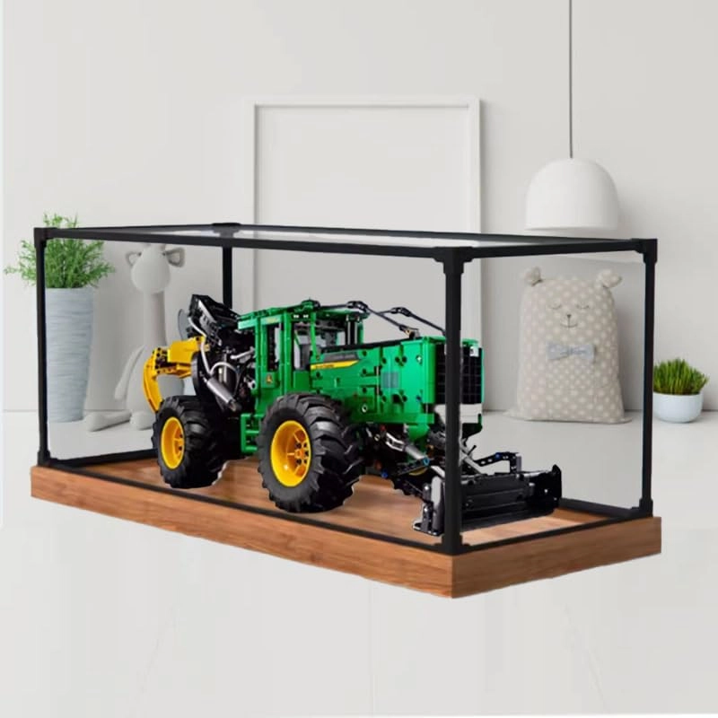 Acrylic Display Case (42157) - Transparent Wood Bottom