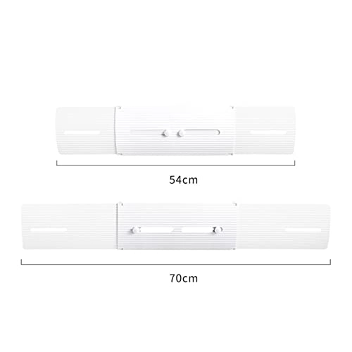 Air Conditioner Deflector - Adjustable Anti-Direct Blowing Pure White