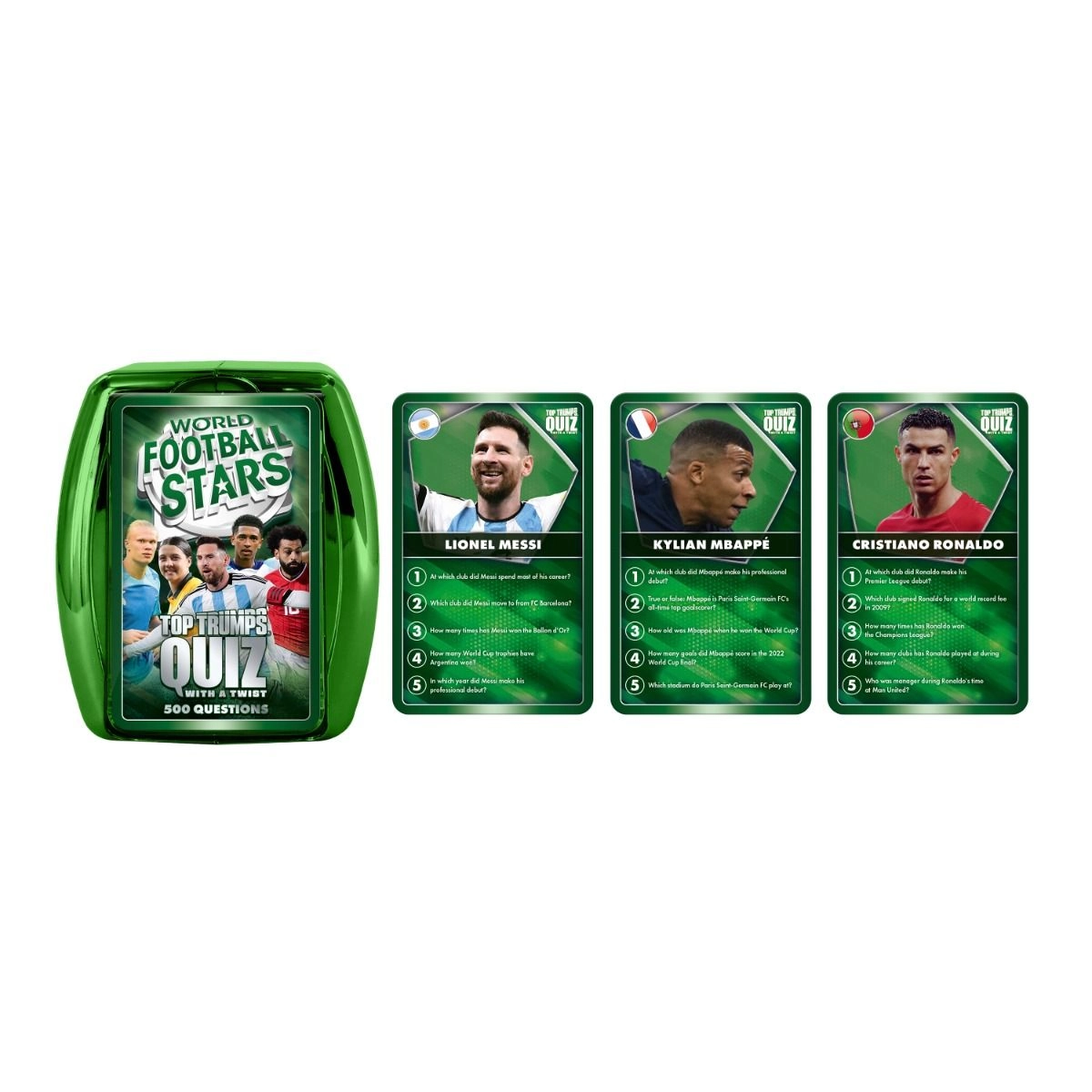 Winning Moves Toptrumps Quiz Game: World Football Stars