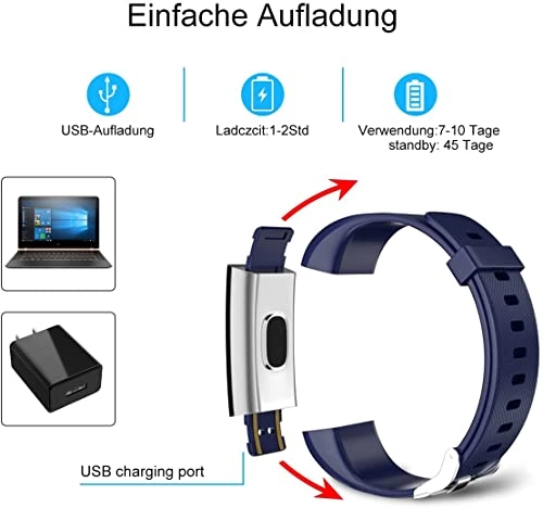 Fitness Bracelet - IP68 Built-in GPS