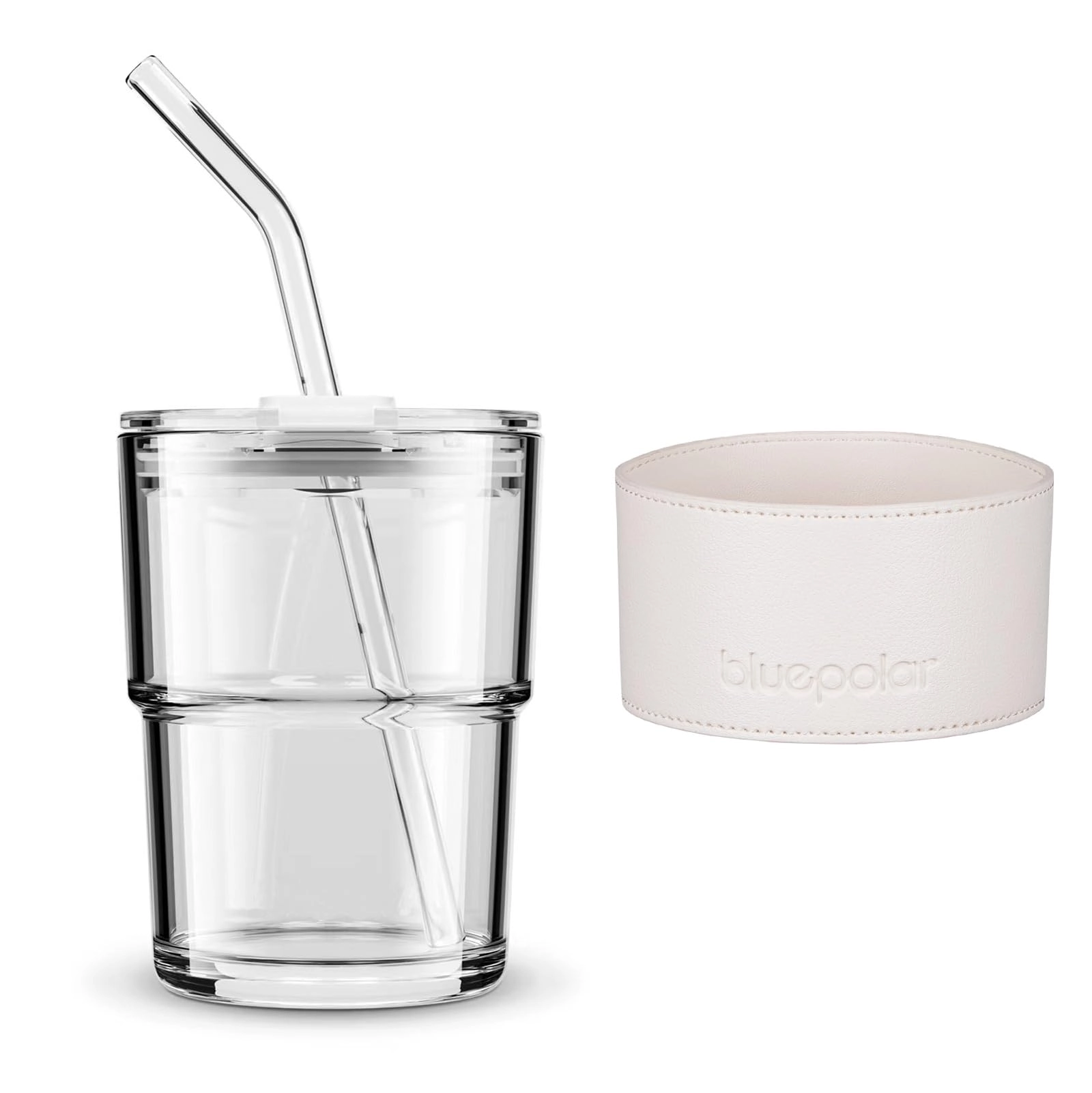 bluepolar Glass Tumbler - 1 pcs - Insulated