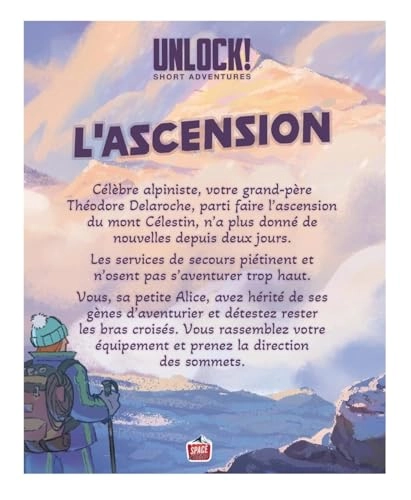 Unlock Short Adventures: Ascension + Unlock Short Adventures: Heart of the Ocean + Unlock Short Adventures: In The Head of Sherlock Holmes + Bottle Opener (French)