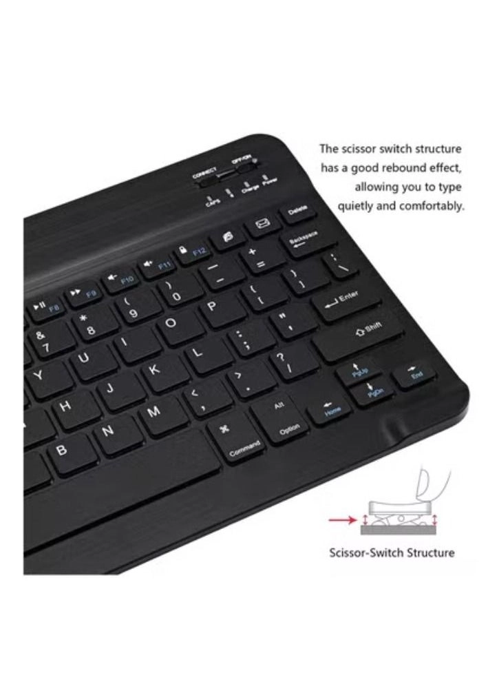 Ultra-Slim Bluetooth Keyboard and Mouse Combo - Wireless