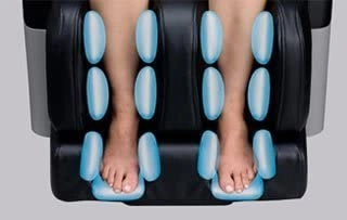 741031318114 Foot Massager - Shiatsu Kneading Rolling