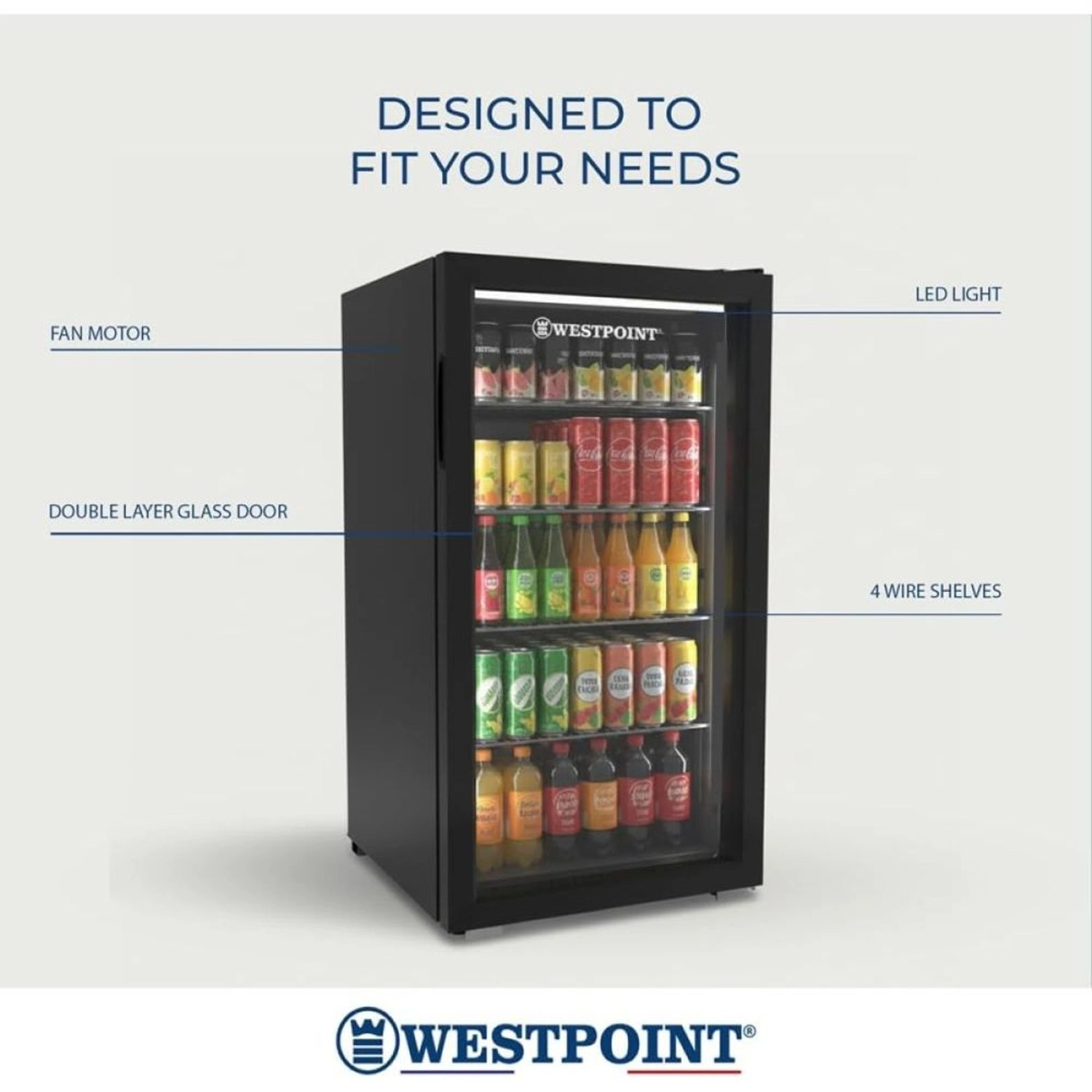 Beverage Cooler - 95 l WBCX-1025E