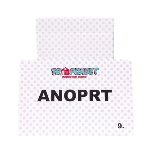 Traphabet - English 21 years and up 59 pieces
