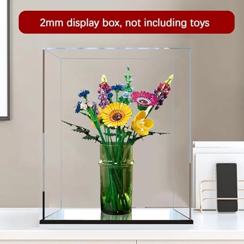 Acrylic Clear Display Case - 30x30x50 cm
