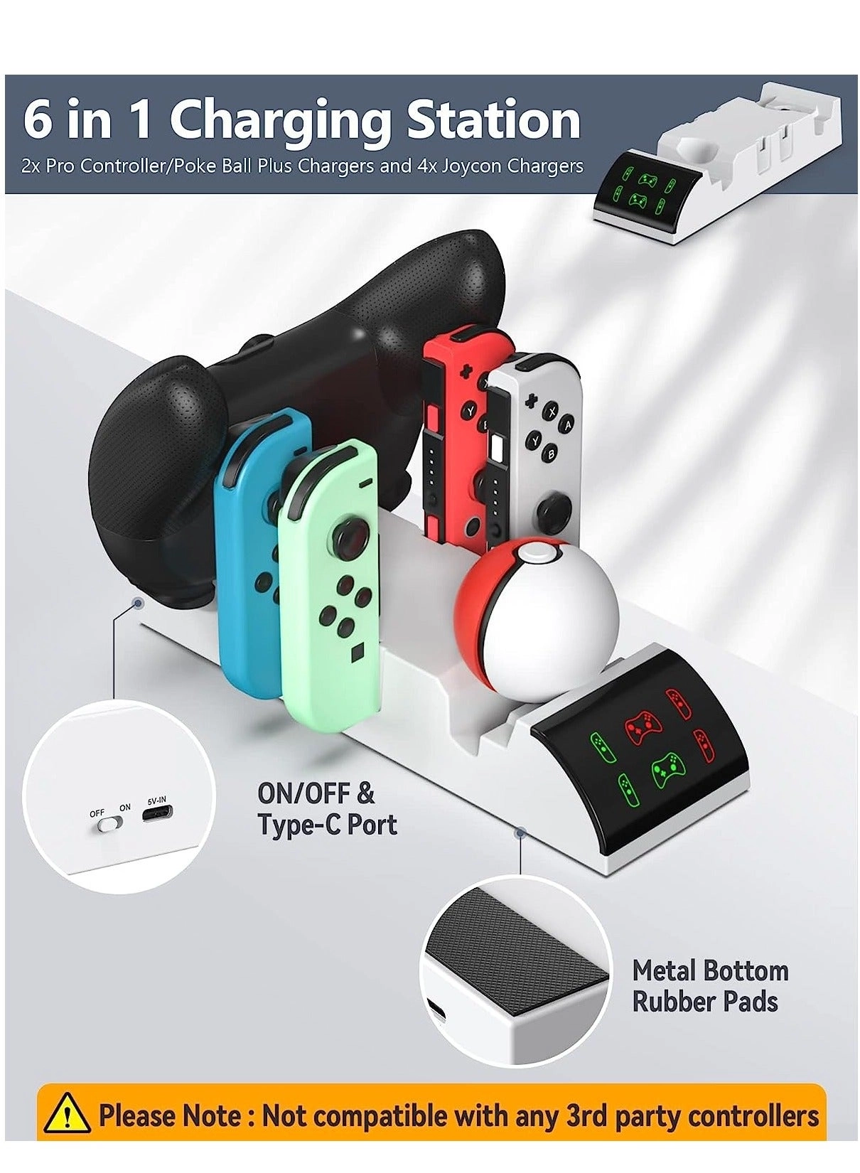 Switch Games Organizer Station - Switch OLED