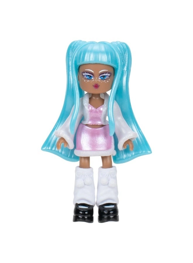 Ice Fairy Doll Figure - 3-Inches Plastic Roblox Ages 5+