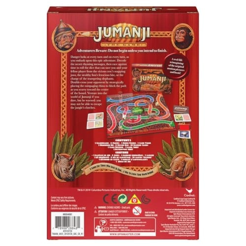 Ready to Roll Jumanji: A Game for Those Who Seek Find.... A Way Leave Their World Behind