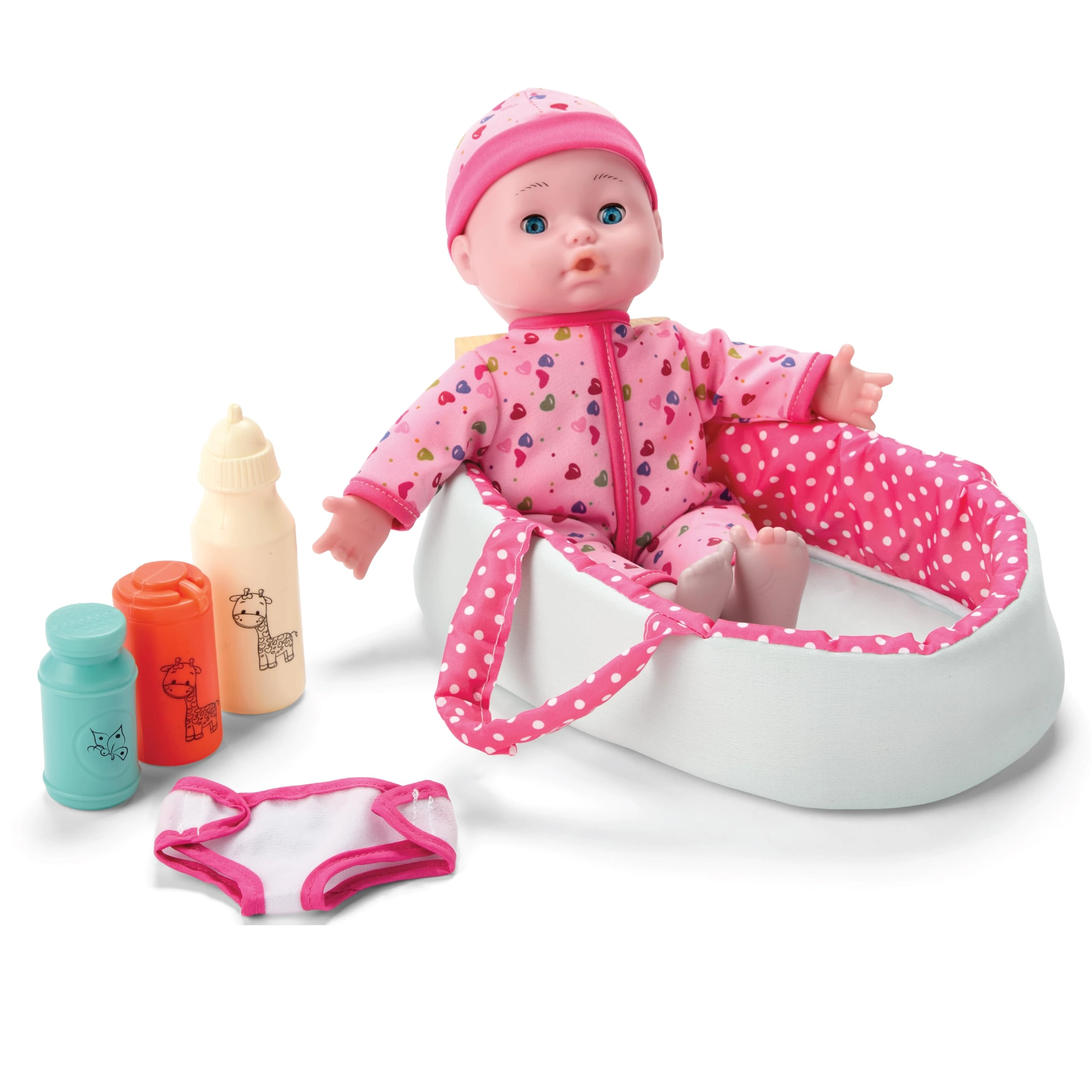 EPOCH Just Imagine Cuddle & Carry Playset - 12-inch Soft Baby Doll Ages 2+