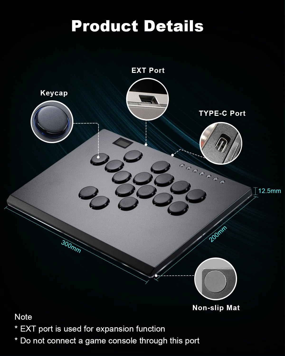 M16 Plus - M16 PLUS BALCK Android, Nintendo Switch, PC/Mac, PlayStation, Xbox One