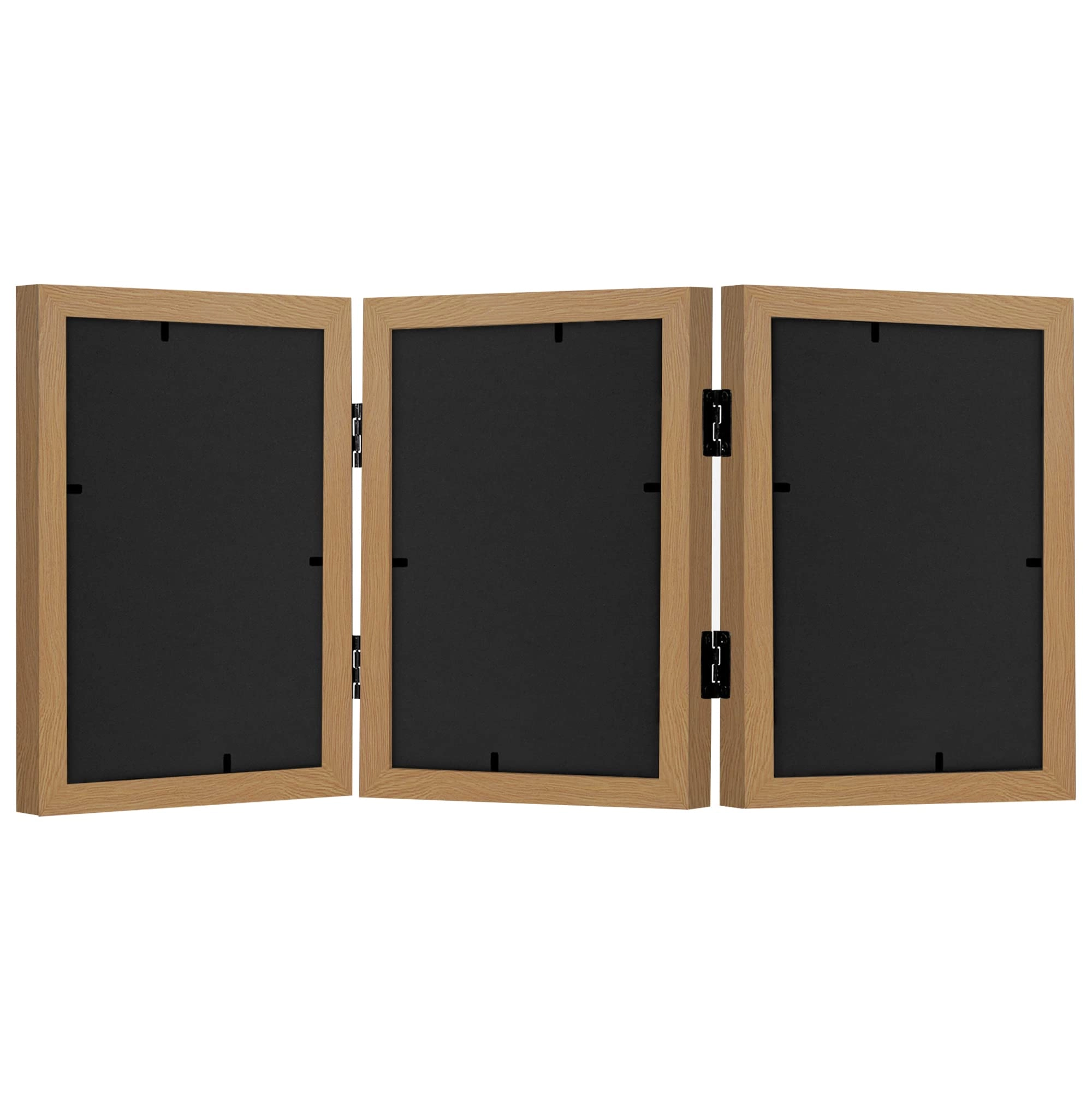Hinged 3 Picture Frame - 5X7