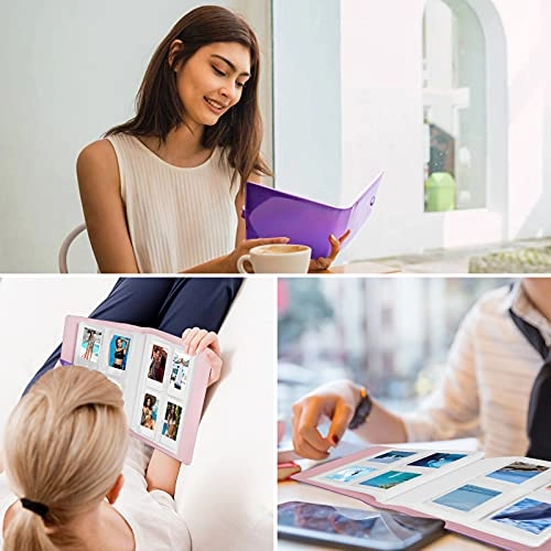 2x3" 256 Pockets PU Leather Photo Album