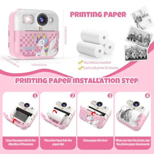 CP02 - Instant Print 1080P 2.4 Inches