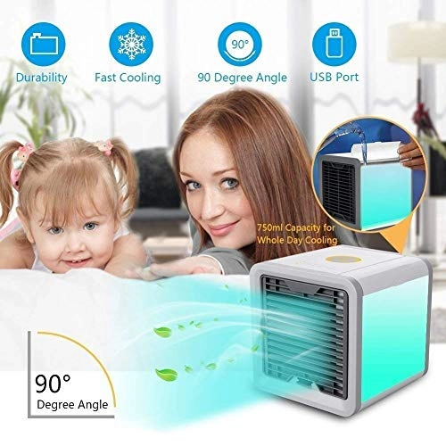 Mini Portable Air Cooler - 8 watts