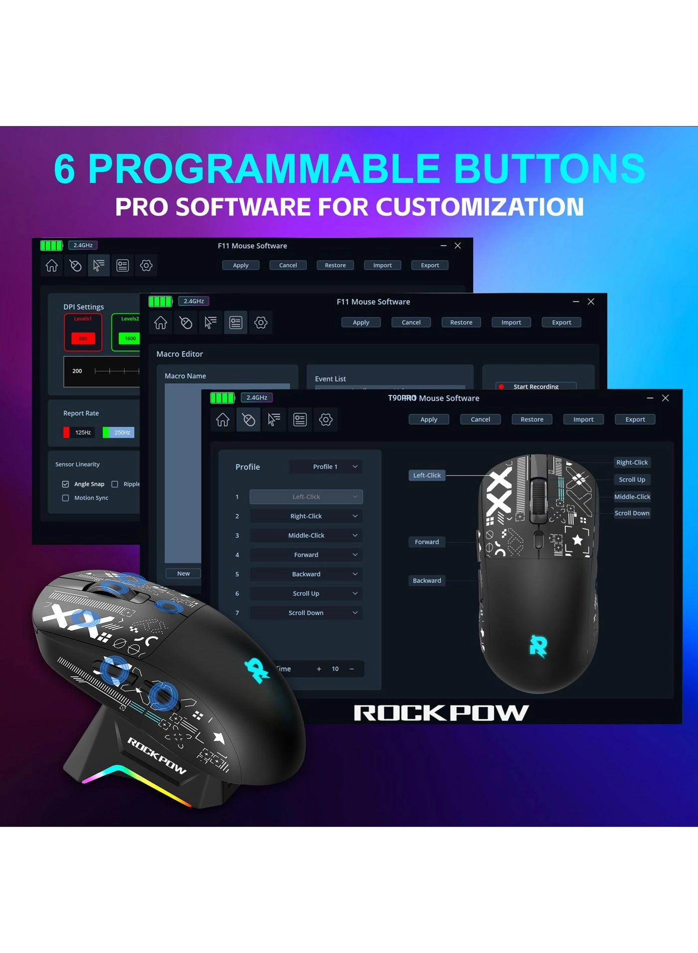 F11 - Tri-mode Bluetooth/2.4Ghz/Wired
