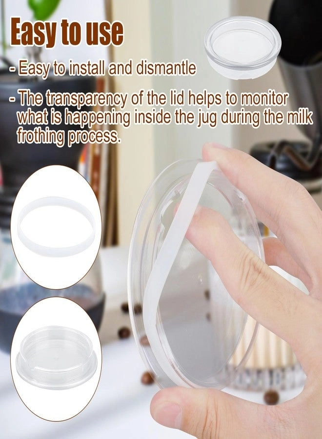 Milk Frother Replacement Lid - Compatible with Nespresso Aeroccino3 3593 3594 Part 93271