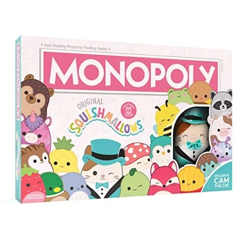 USAopoly Monopoly: Squishmallows Collector’s Edition