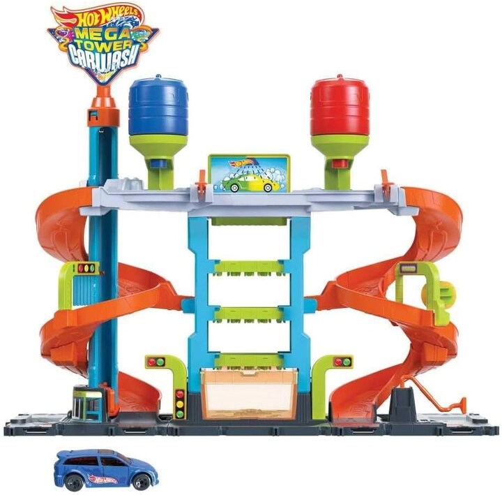 COLOR LAND CHILDRENS TOYS CENTER LLC City Mega Car Wash - 1:64 1pc
