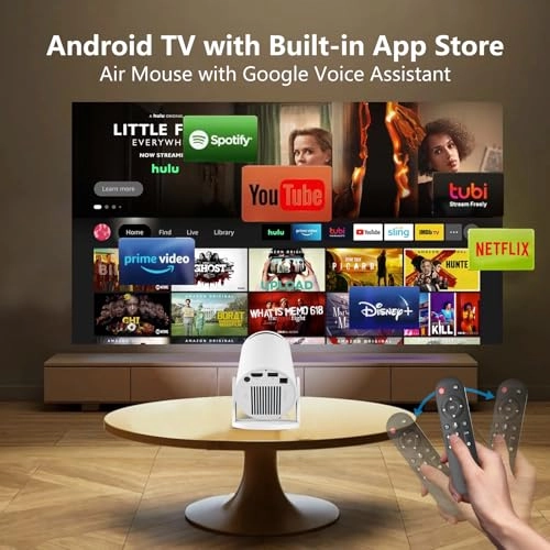 Mini Android Projector 200 ANSI lumens 1280 x 720