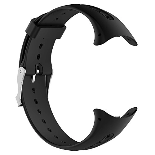 Watch Band for Garmin Swim - Silicone Black 103.85+124.25mm