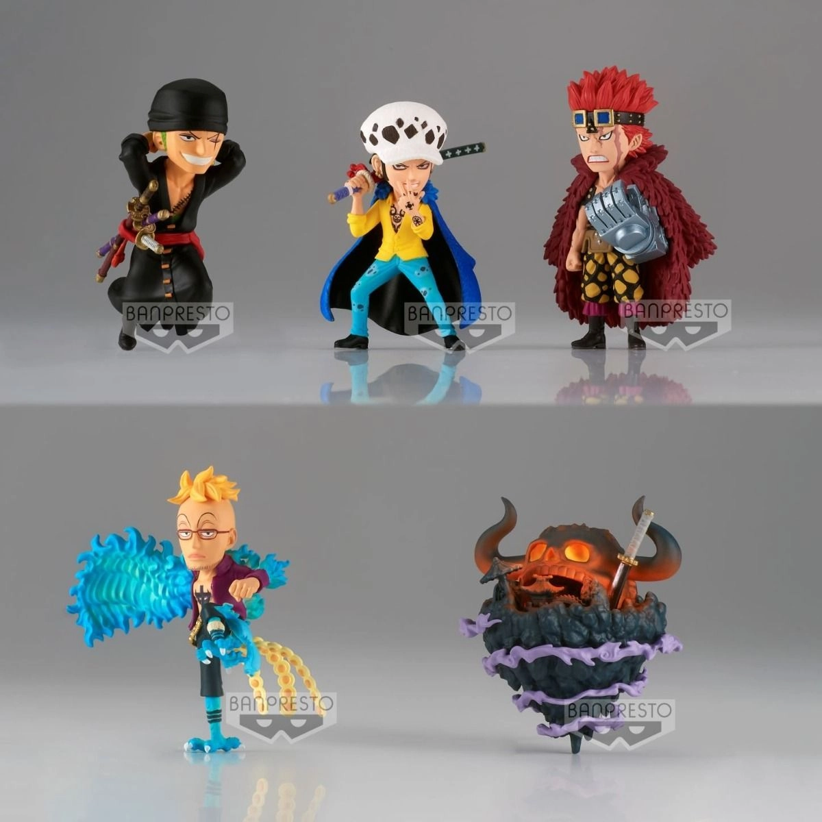 One Piece World Wanokuni Onigashima 4 Set