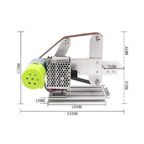 DIY Micro Belt Machine - 250W DC24V 4800RPM