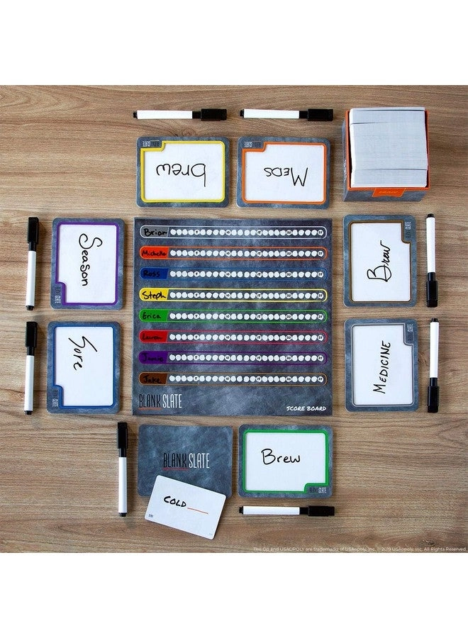 Blank Slate - 8 years and up English