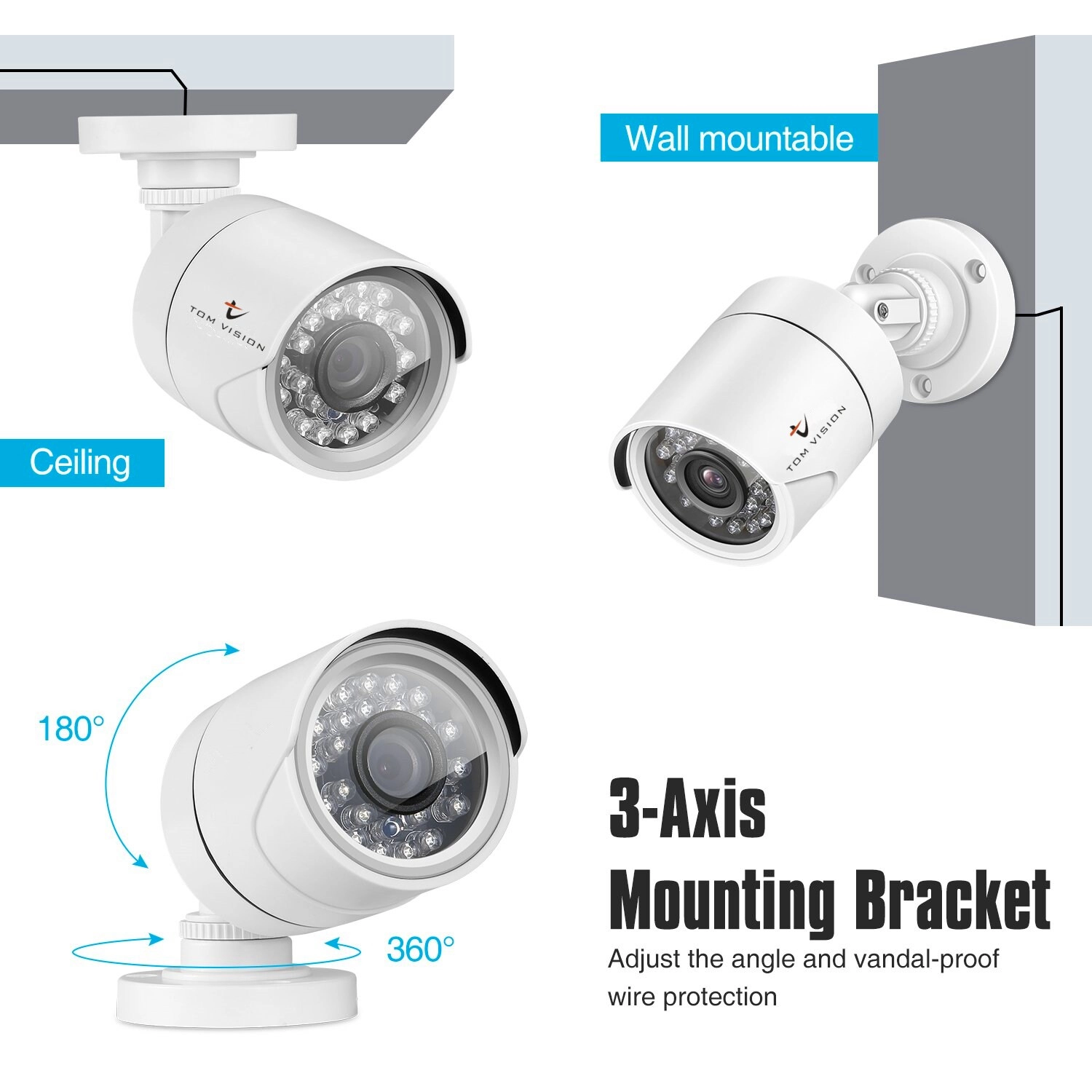 Metal Mini Bullet AHD Camera 720P