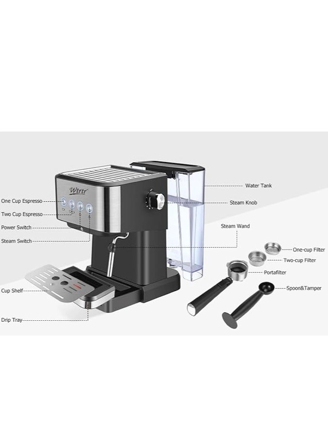 WTR-3010 - Milk Frother Semi-Automatic