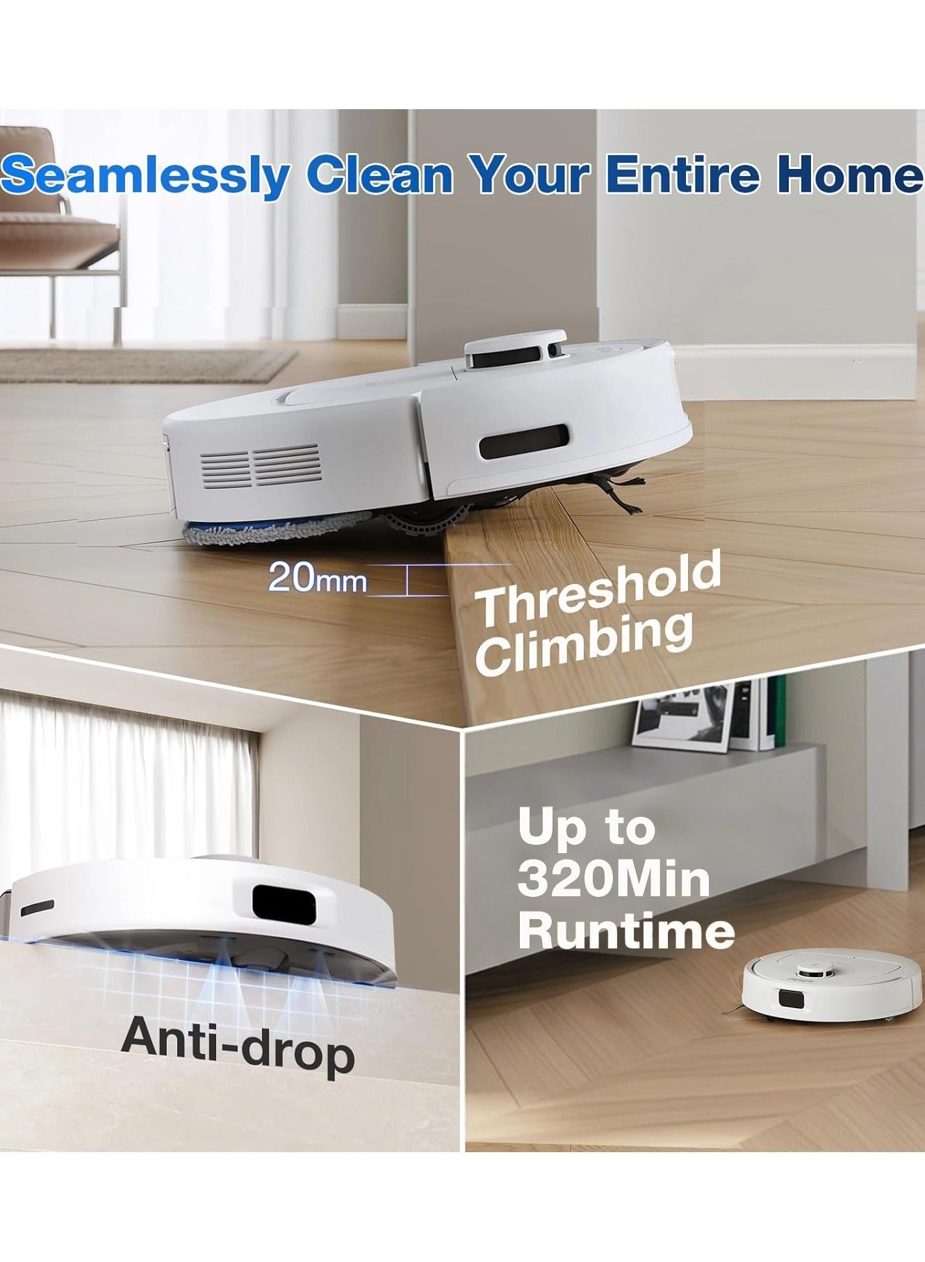 DEEBOT N30 PRO OMNI - OMNI Station, Self-Empty Station