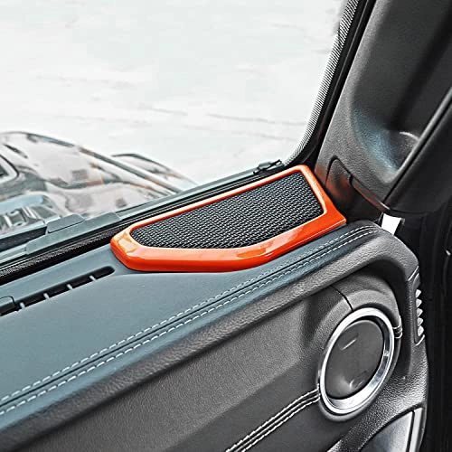 A pillar Speaker Decoration Cover Trim - Wrangler JL JLU & Gladiator JT 2018 2019 2020 2021 2022 2023 2024 A-Pillar