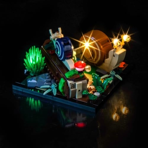 LED Light Set - Compatible with 40788 Friendly Snails USB/Battery