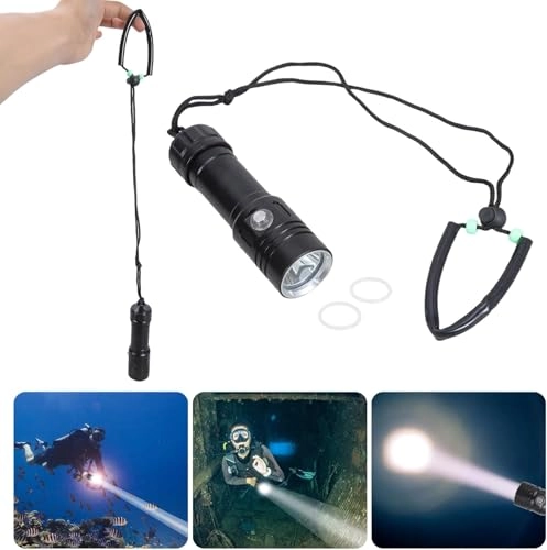 LED Diving Flashlight - 1000LM 100m