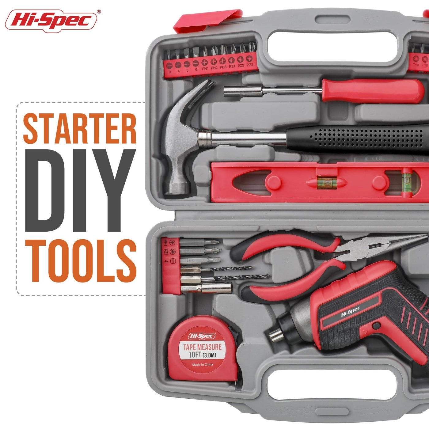 35pc Red Tool Kit