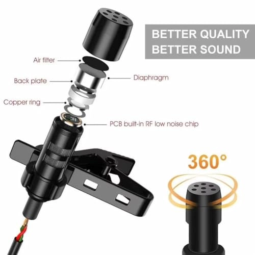 Collar Mic Wired Microphone
