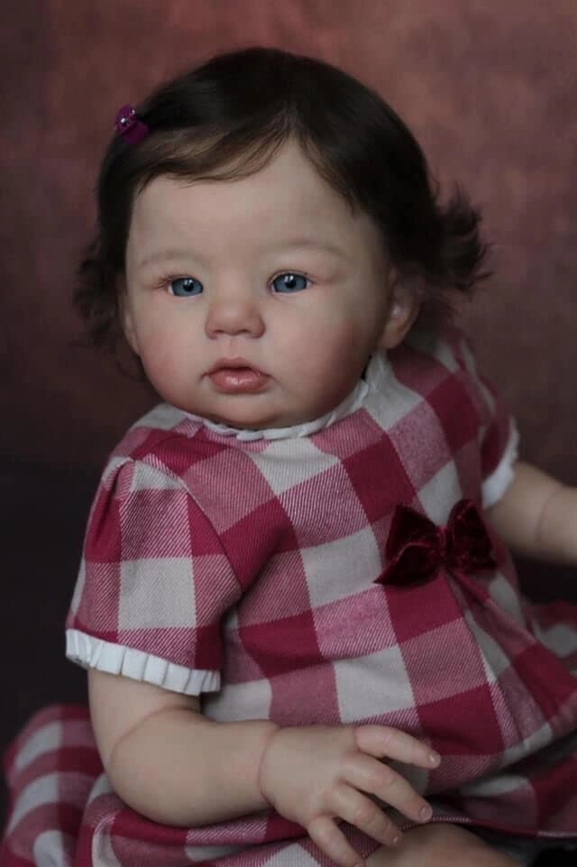 Reborn Baby Doll - 20 Inches Brown Eyes