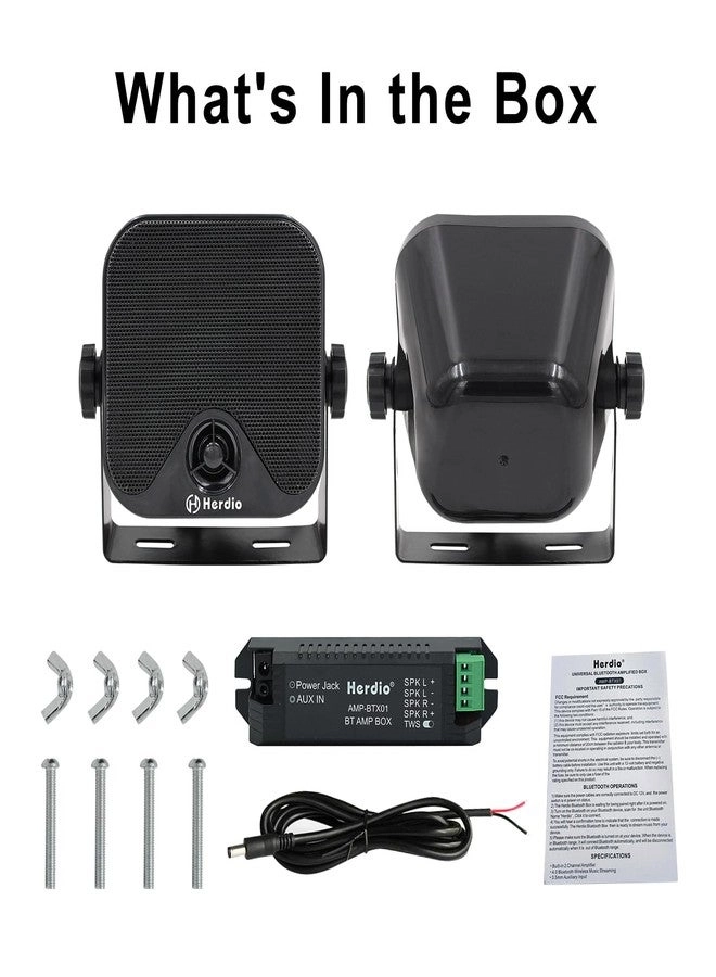 Outdoor Bluetooth Speakers - 400 Watts