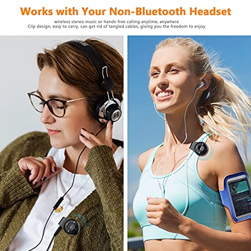 Clip - Bluetooth V5.0 Built-In Rechargeable Battery